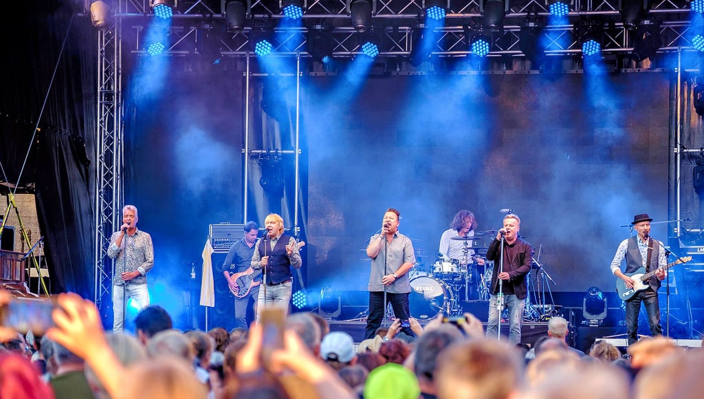 Hofkonzerte gab es in diesem Jahr zum 25. Mal. Die Prinzen stehen seit 31 Jahren auf der Bühne. Das wurde gefeiert.
