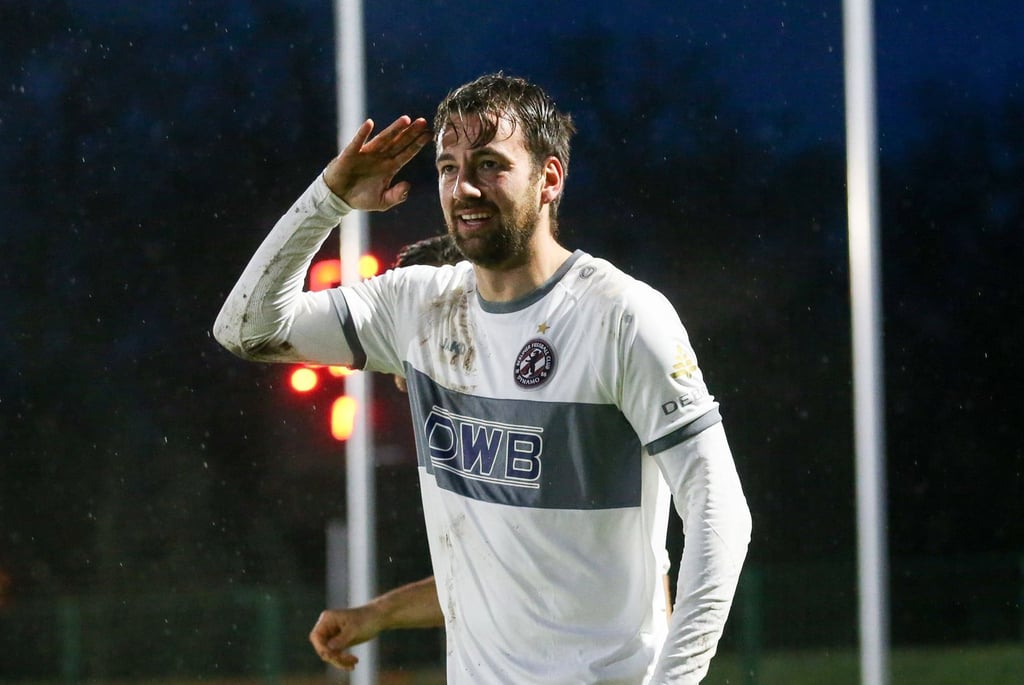 Christian Beck, ehemaliger FCM-Spieler, verdient seine Brötchen aktuell beim BFC Dynamo in der Regionalliga Nordost.