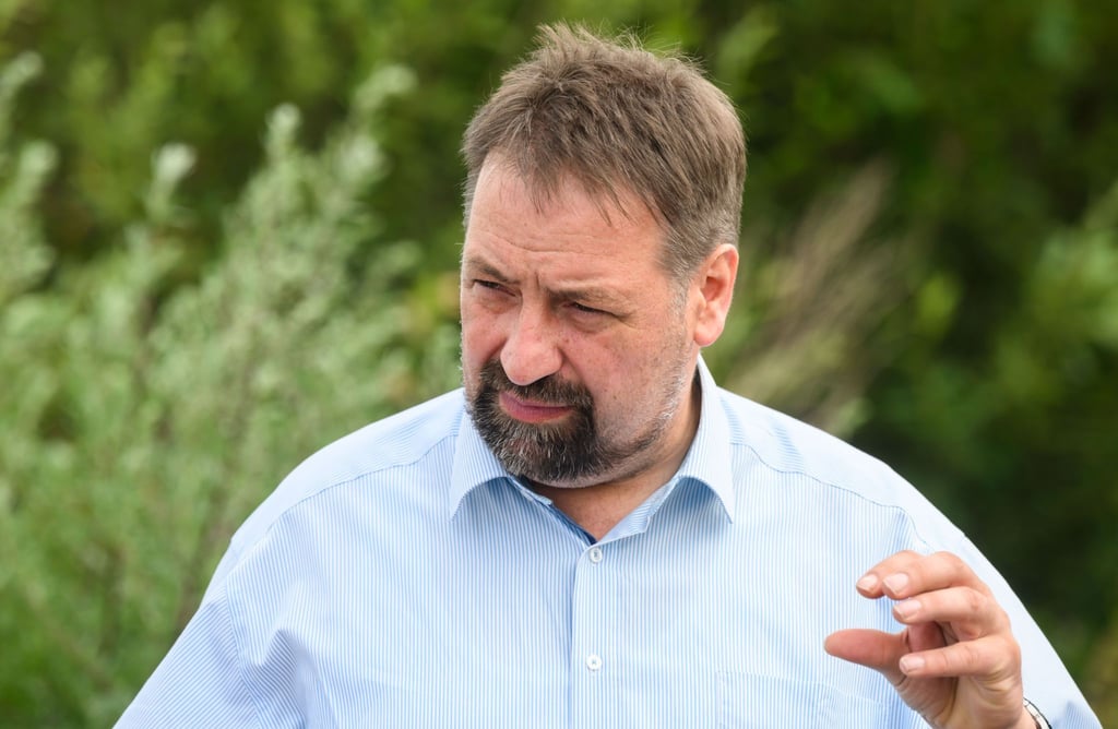 Holger Hennies, Präsident Landvolk Niedersachsen, spricht.