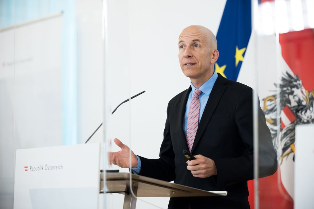 Arbeitsminister Martin Kocher (ÖVP).