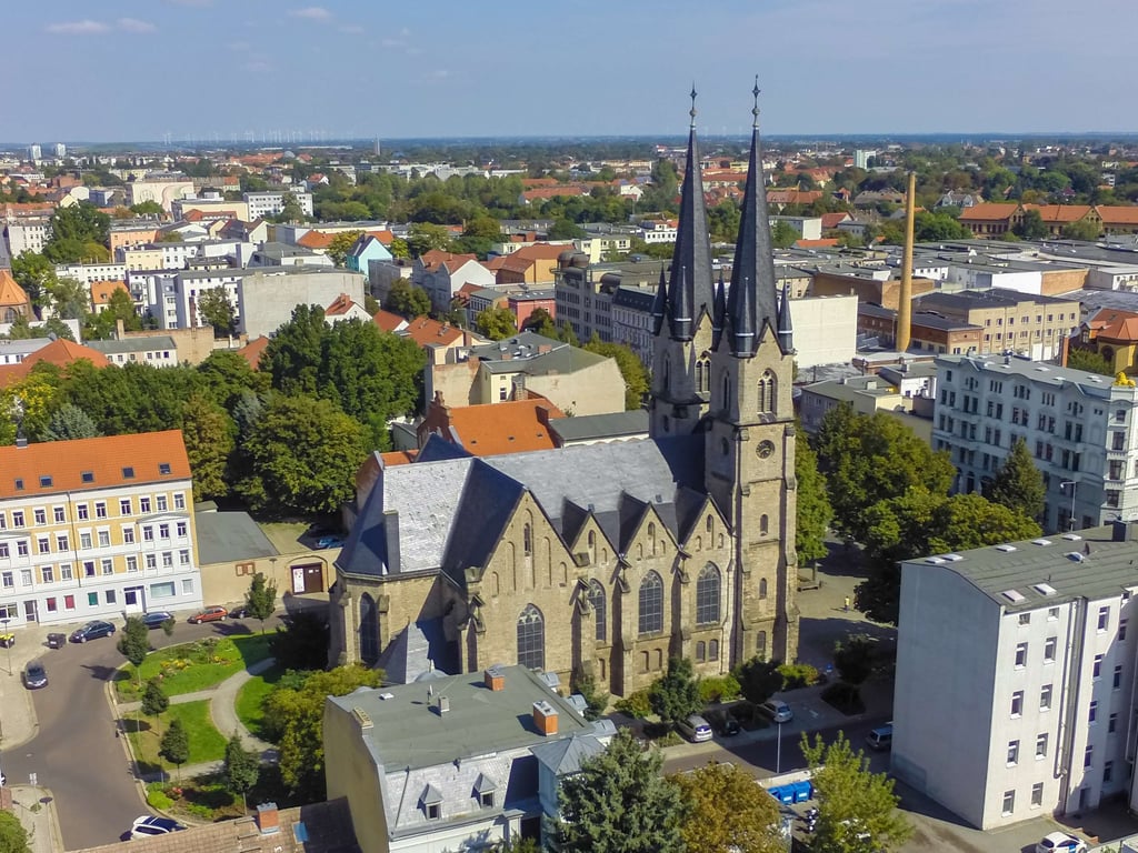 Die Ambrosiuskirche in Magdeburg.