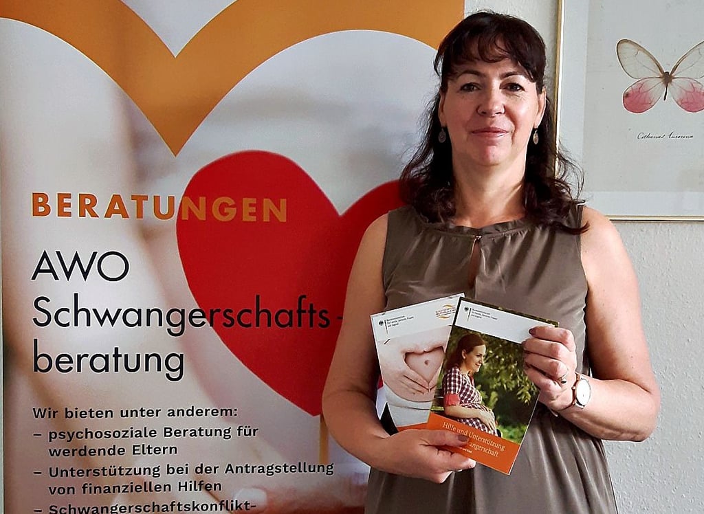 Yvette Veckenstedt kümmert sich um die Beratung von Schwangeren und werdenden Eltern in Wolmirstedt.
