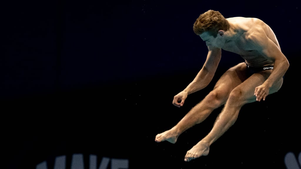Wasserspringer Moritz Wesemann, hier bei der WM in Budapest im Einsatz.