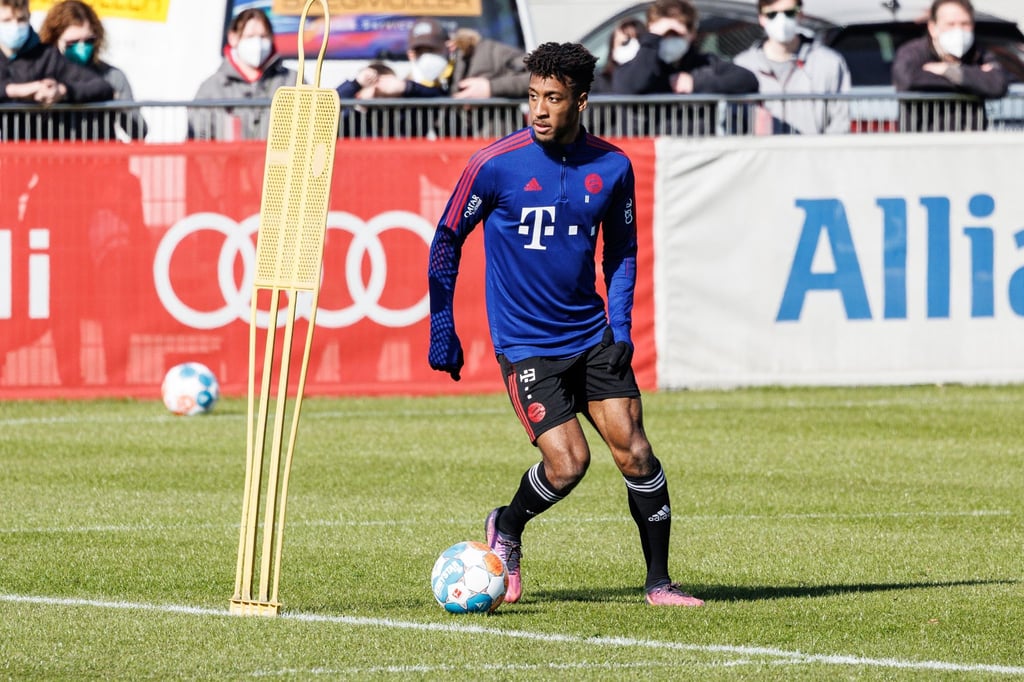 Ist für den FC Bayern im Supercup gegen RB Leipzig spielberechtigt: Kingsley Coman.