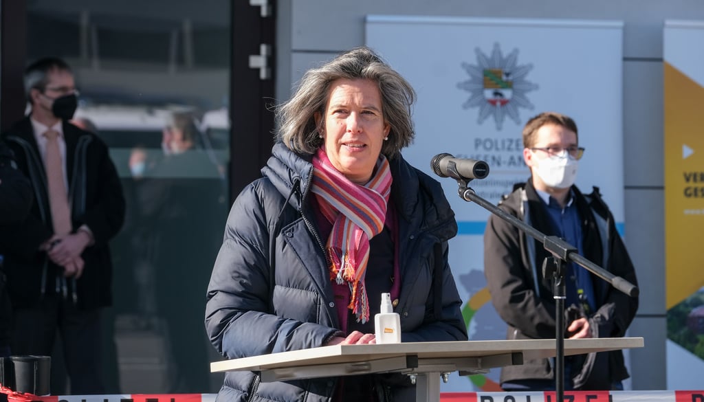 Sachsen-Anhalts Innenministerin Tamara Zieschang (CDU).