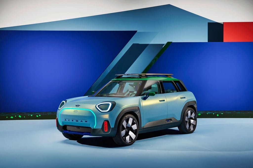 Neuer Look: Mini blickt mit der Studie Aceman auf eine neue Modellreihe.