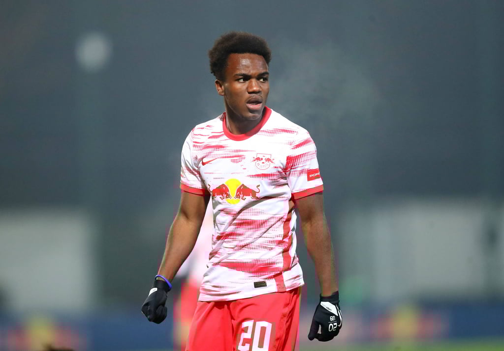 Godjes Yeboah wird auf RB Leipzig im DFB-Pokal treffen.