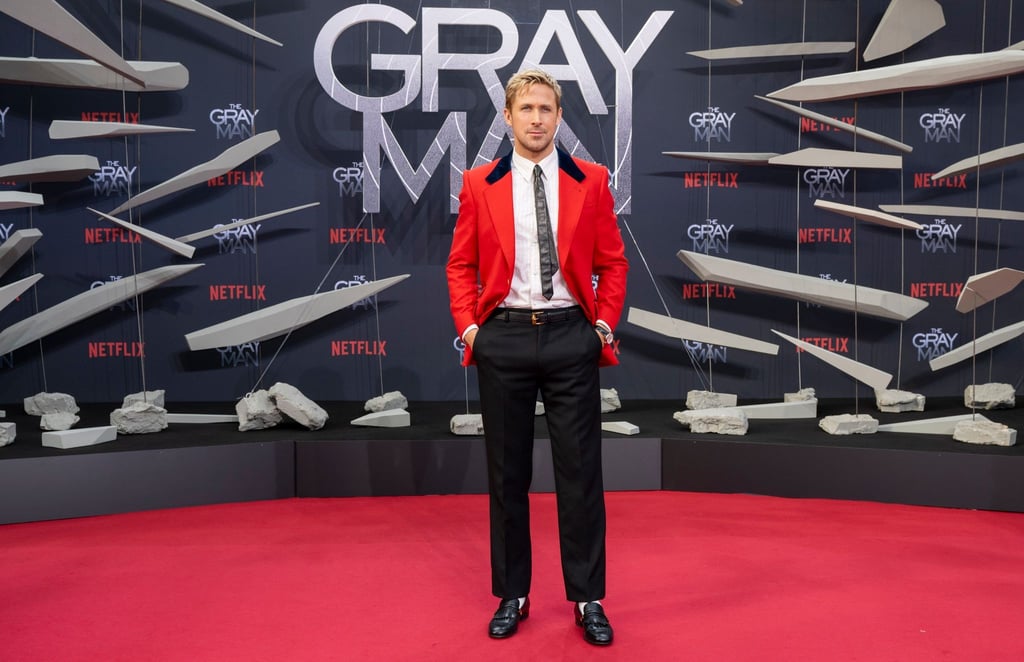 Ryan Gosling auf dem roten Teppich in Berlin.