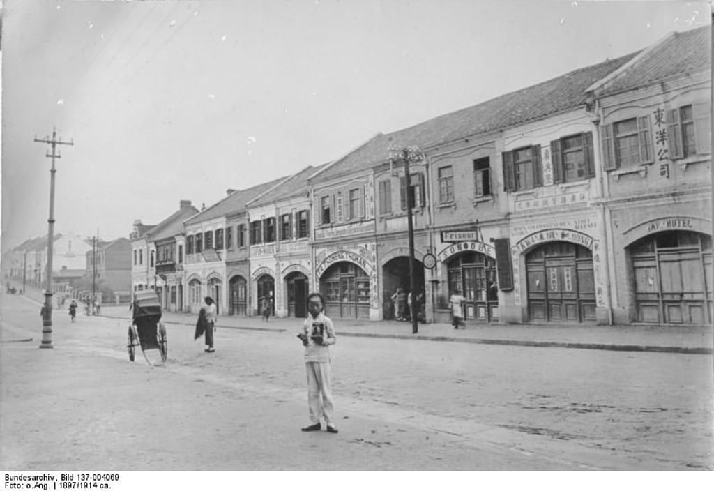 Der Dahlenwarsleber Hermann Bernick baute um Jahrhundertwende in der deutschen Kolonie Tsingtau in China unter anderem Straßen.