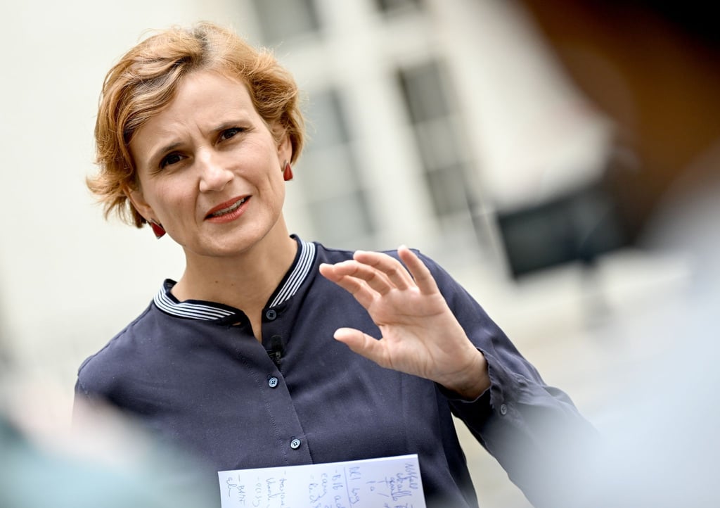 Katja Kipping (Die Linke), Senatorin für Integration, Arbeit und Soziales in Berlin.