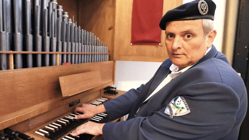 Der Orgel-Spieler aus Südwestfalen: Jürgen Poggel.