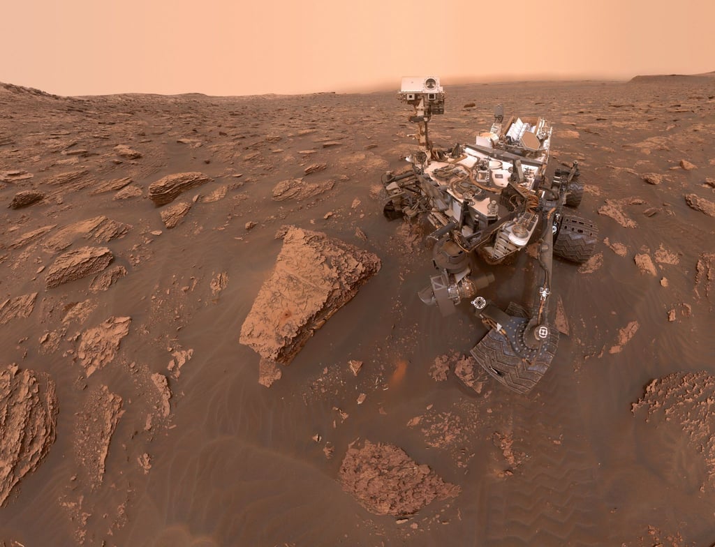 „Curiosity“ landete vor zehn Jahren auf dem Mars.