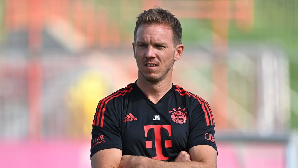 Zeigt die Muskeln: Julian Nagelsmann.