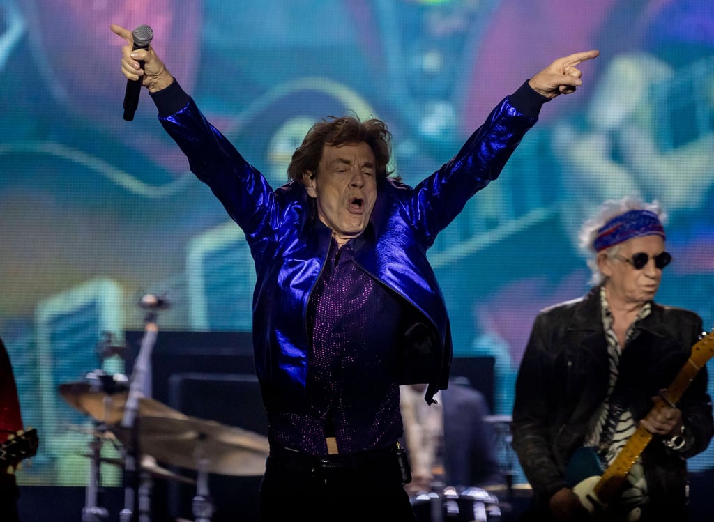 Dank Polizei kamen Mick Jagger und Kollegen gerade noch rechtzeitig zu ihrem eigenen Konzert.