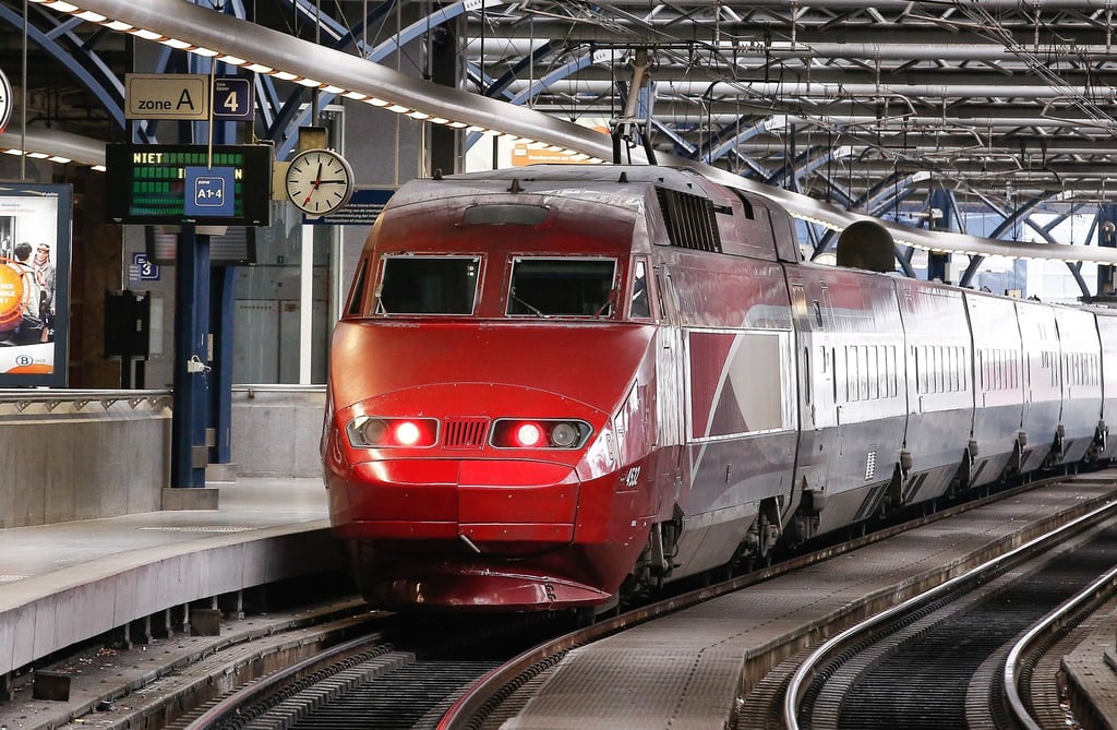 Ein Thalys-Hochgeschwindigkeitszug in Brüssel (Archivbild).
