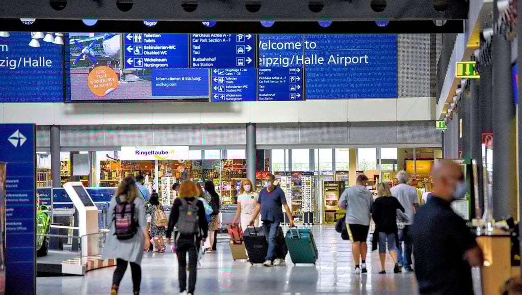 Auf dem Flughafen Halle/Leipzig wurde während der Coronapandemie kein Personal entlassen. Hier ist die Situation entspannt.