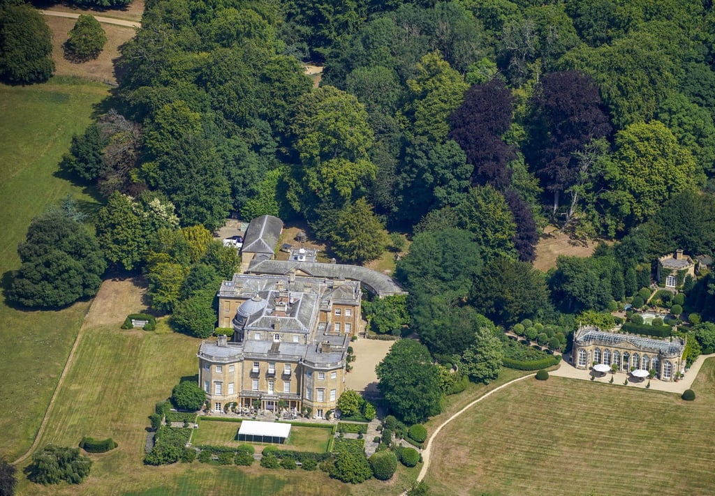 Das Gelände von Daylesford House. Hier feierten Boris Johnson und seine Ehefrau.