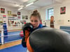 Die 19-jährige Lea Ratzka ist Deutsche Meisterin im Boxen.