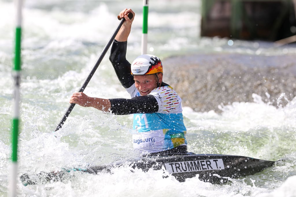 Timo Trummer aus Zeitz blieb bei der Kanuslalom-WM in Augsburg ohne Medaille.