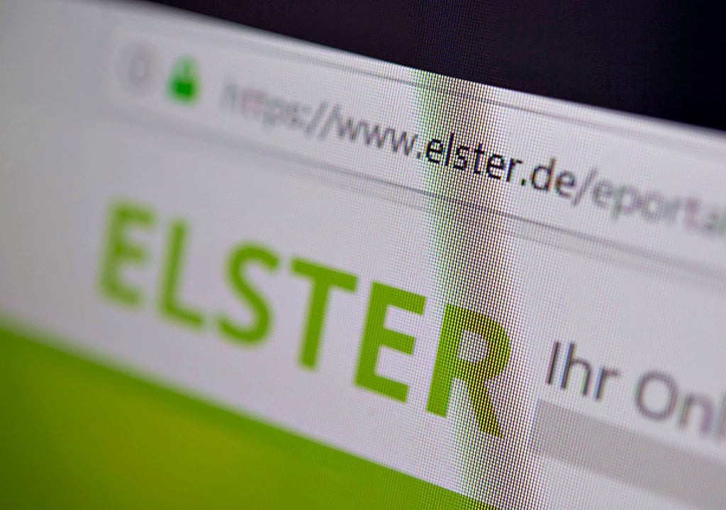 Die Steuererklärung soll auf dem Online-Portal „Elster“ erfolgen.