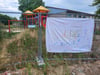 Wegen der Baumaßnahme in der Grundschule Brunau musste für die Bauzeit auch der angrenzende Spielplatz  gesperrt werden.  Die Kinder des Ortes fordern nun ihren Spielplatz für sich zurück. Sie möchten dort wieder spielen.