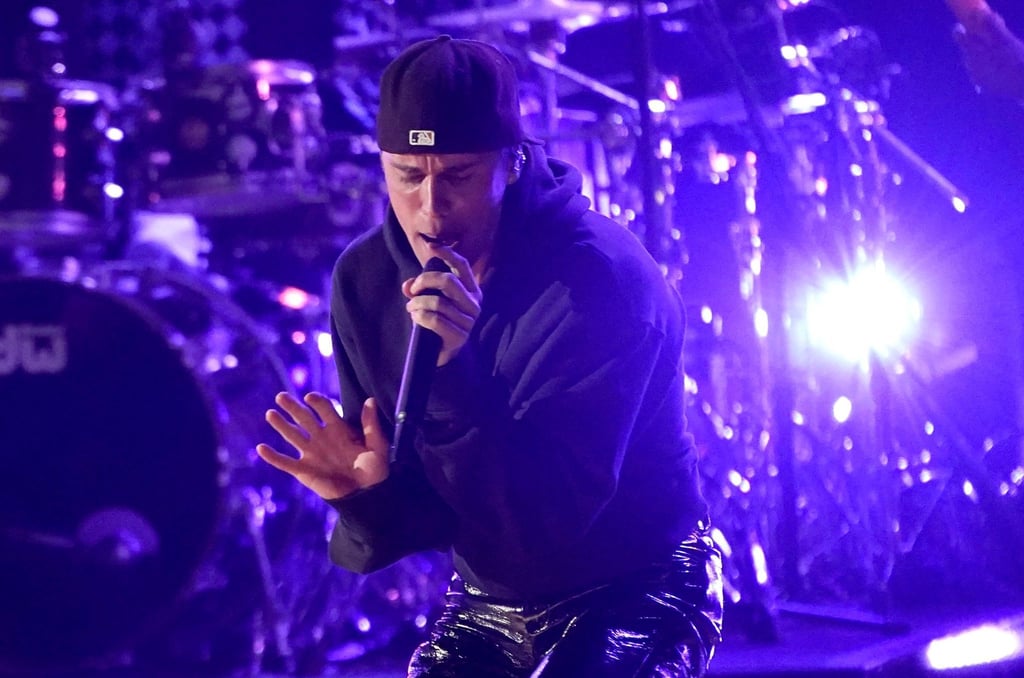 Justin Bieber bei den 64. Grammy Awards.