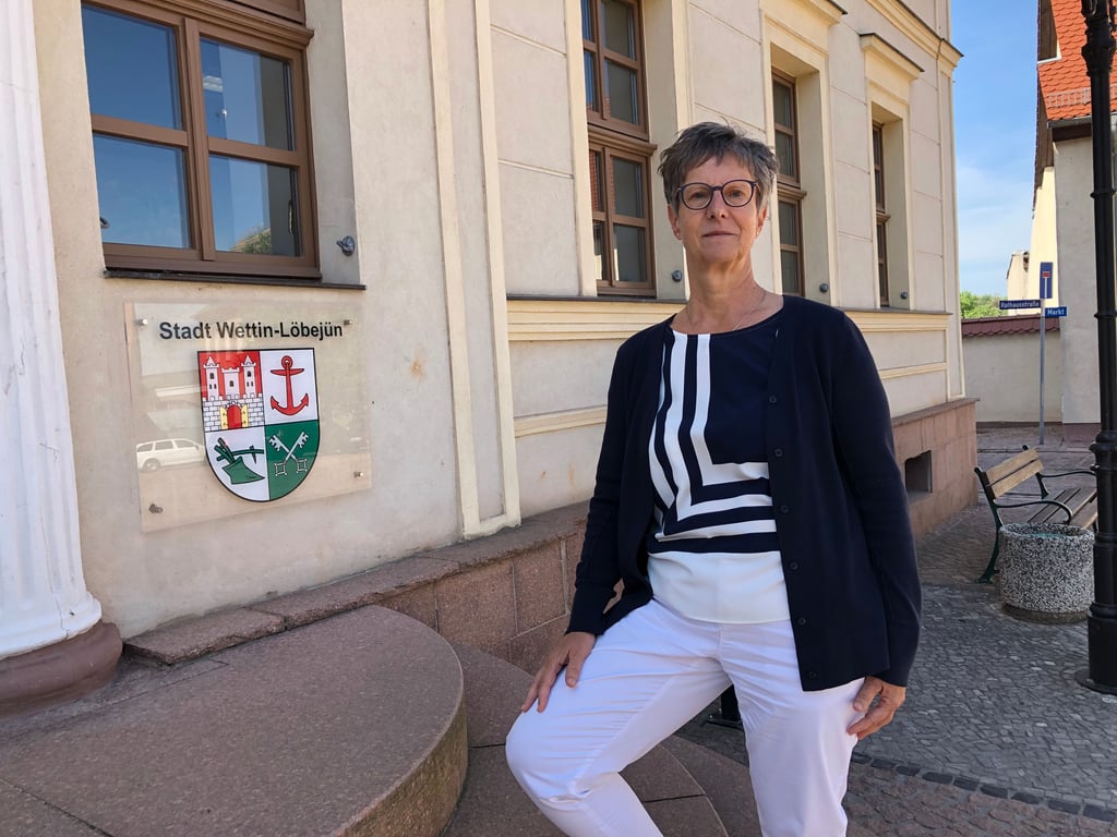 Antje Klecar, Bürgermeisterin Wettin-Löbejün