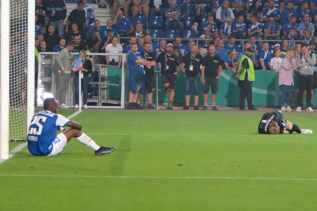 Die Enttäuschung nach der Niederlage vom FCM gegen Eintracht Frankfurt war groß.