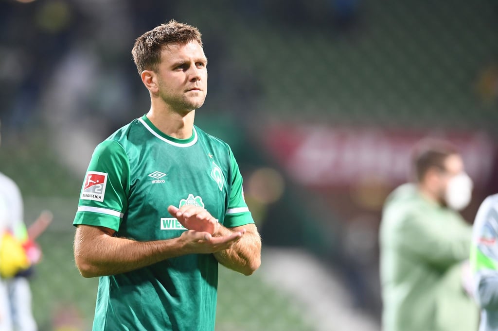 Werders Niclas Füllkrug im Stadion.