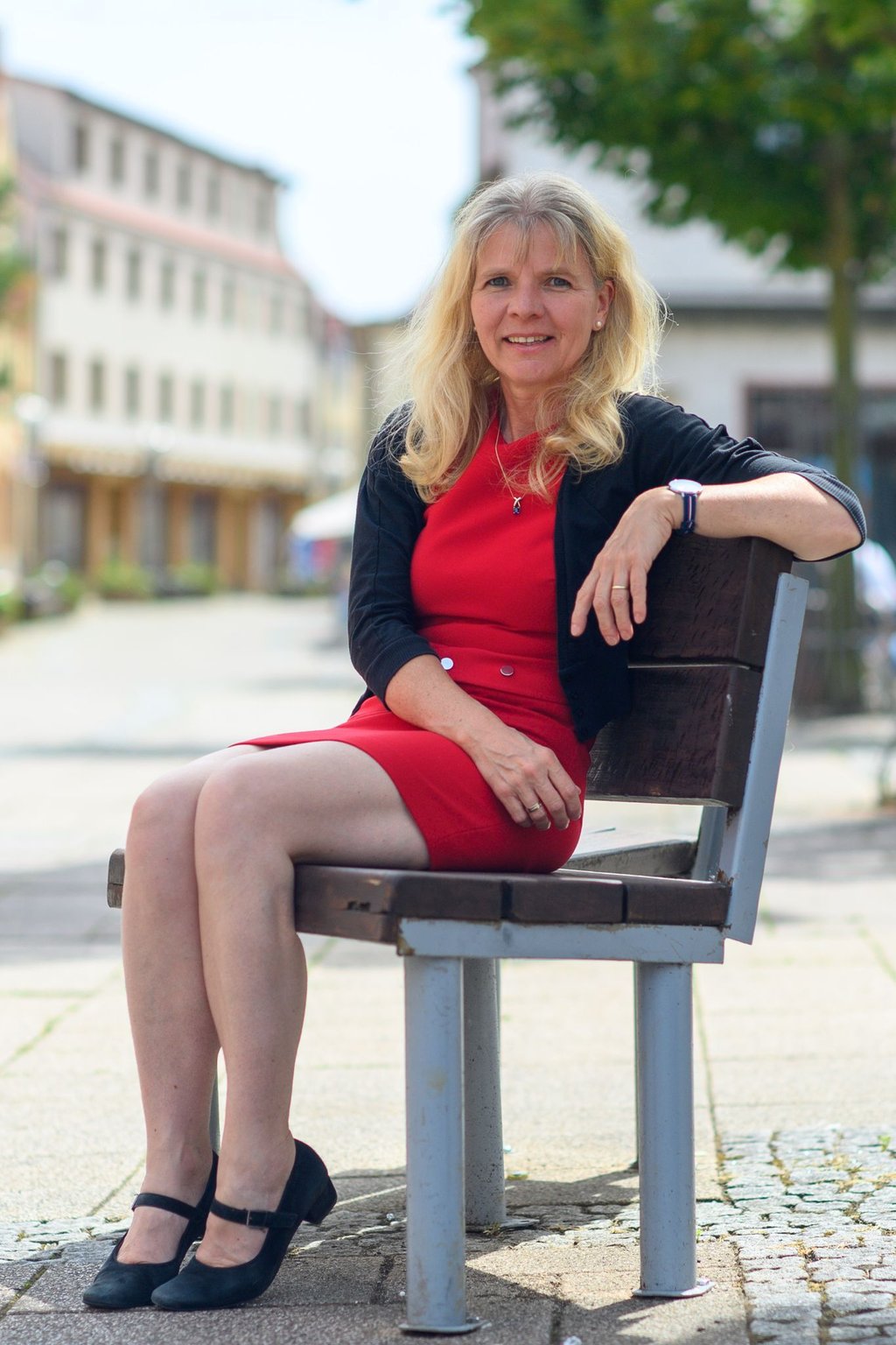 Katrin Gensecke (SPD) setzt sich als Landtagsabgeordnete besonders für Menschen mit Behinderungen ein. Sie leidet selbst an Multiple Sklerose.