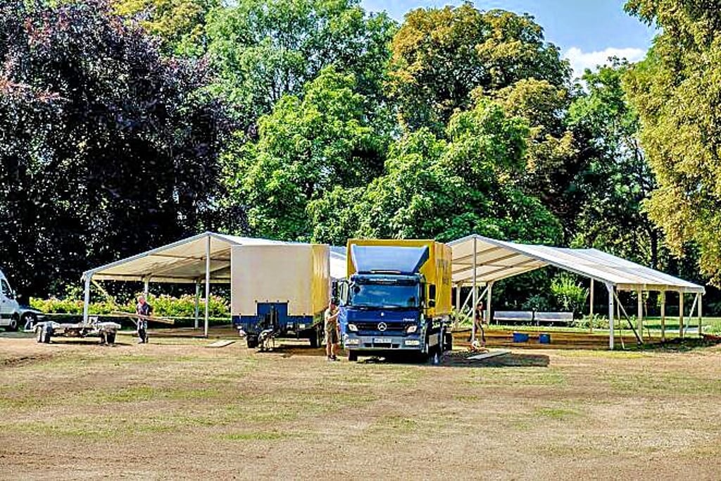 Die ersten Sommerkultwochen in Wittenberg sind Geschichte, beräumt ist inzwischen auch ihr Spielort, die Schlosswiese.