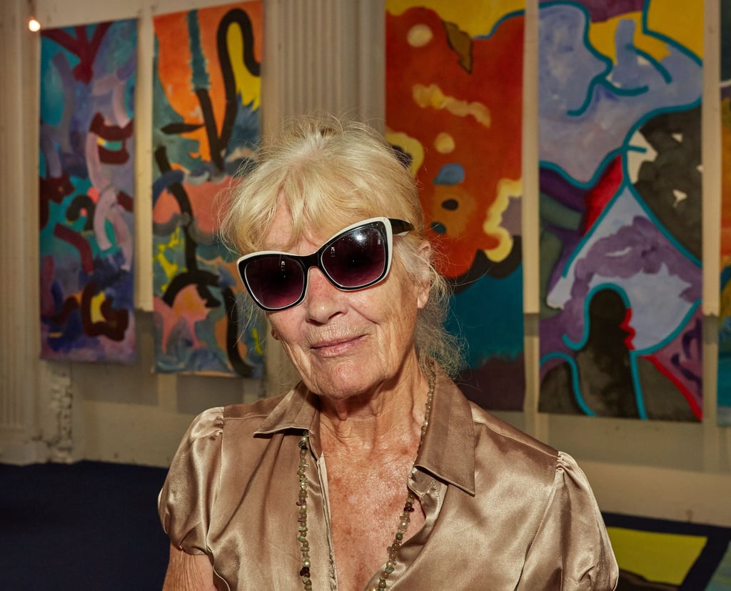 Erika Magdalinski zeigt ihre Bilder in der Kunsthalle in Bernburg