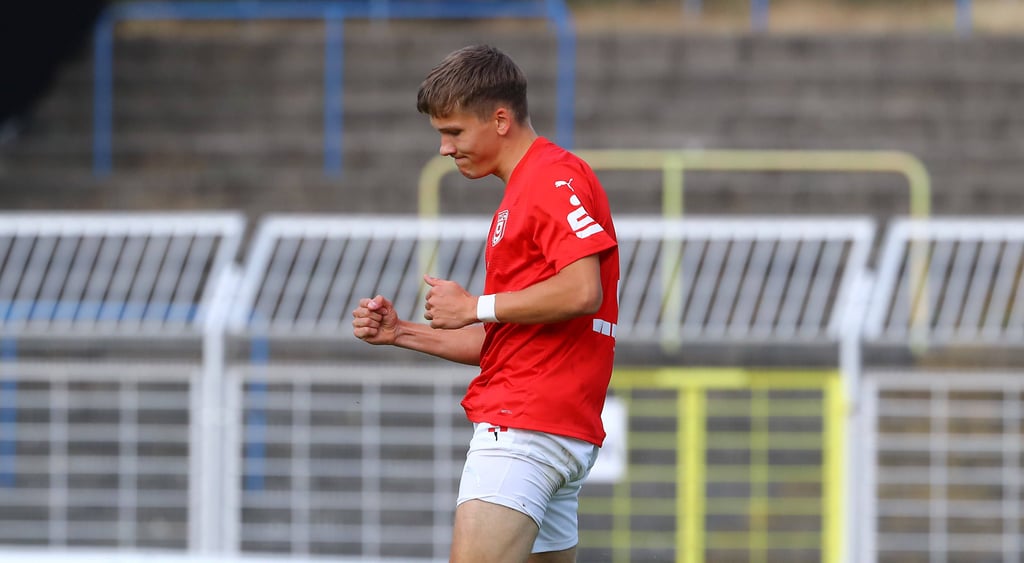 Sebastian Müller ist beim HFC fraglich für das Heimspiel gegen Dynamo Dresden.