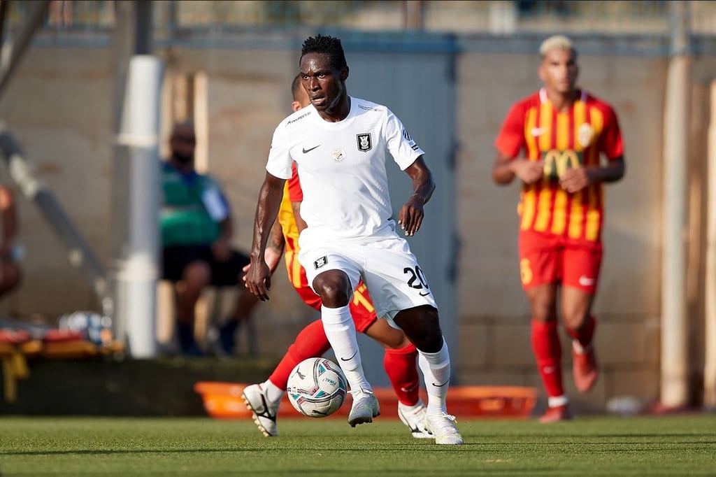 FCM-Probespieler Eric Boakye. Er ist nicht mehr in Magdeburg.