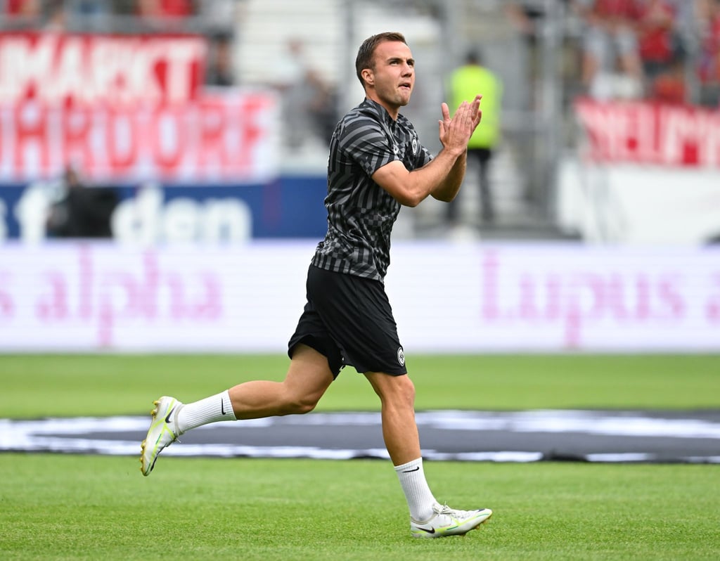 Empfängt mit Frankfurt seinen Ex-Club Bayern: Eintracht-Neuzugang Mario Götze.