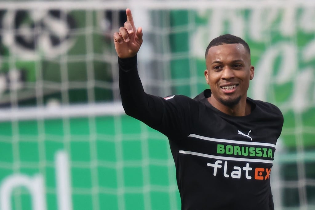 Seit 2018 bei Borussia Mönchengladbach: Alassane Plea hat seinen Vertrag bis 2025 verlängert.