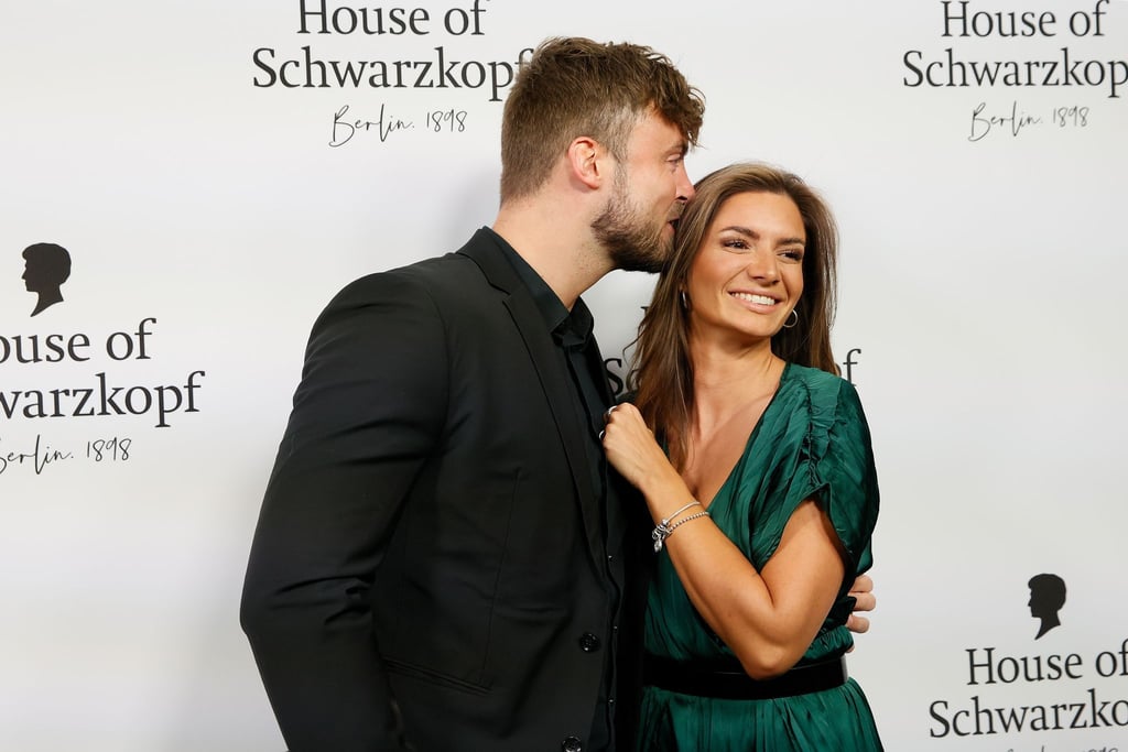 „Bachelor“-Paar Niko Griesert und Michèle de Roos bei einem Event in Berlin.
