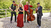Die „String Company“  aus Erfurt wird  zum Konzert in der Barockkirche Reinharz erwartet.