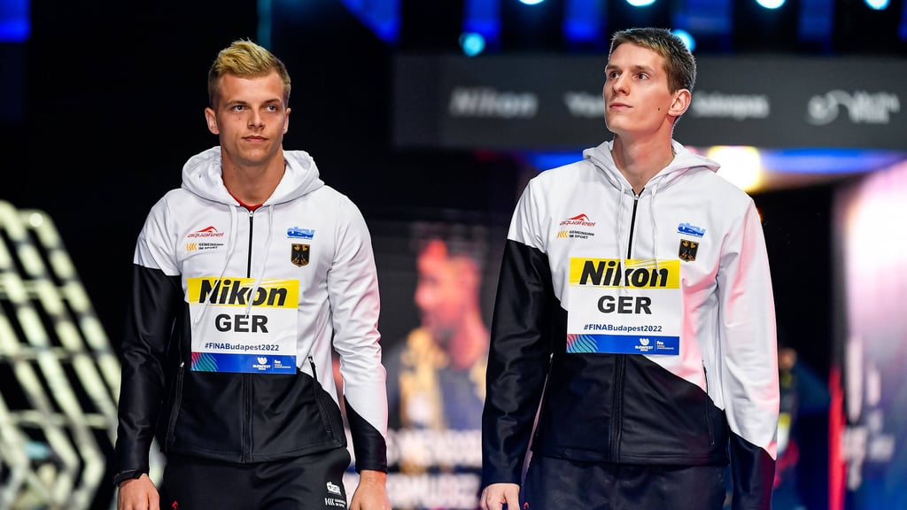 Das deutsche Synchron-Duo Timo Barthe (l.) und Lars Rüdiger kann bei der EM in Rom nicht gemeinsam antreten.