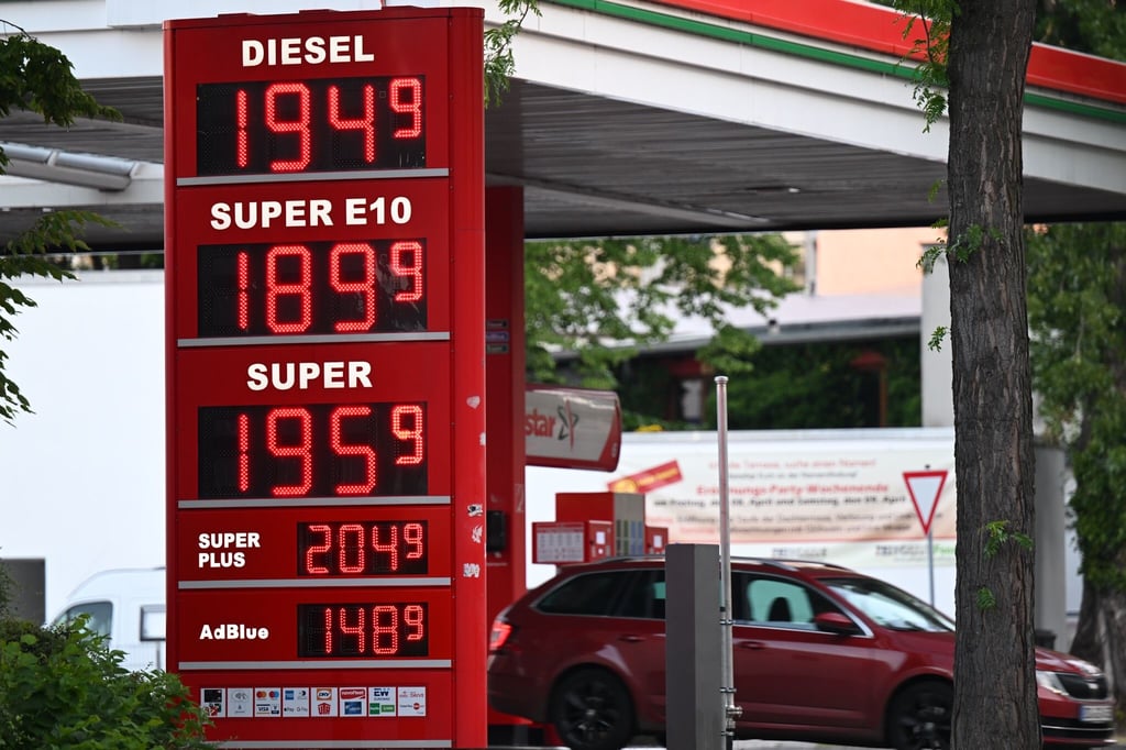 Preise für Diesel und Super-Benzin an einer Tankstelle: 210 mal wurde im ersten Quartal 2022 an Tankstellen im Land Sprit gestohlen.
