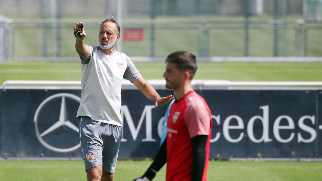 VfB-Trainer Pellegrino Matarazzo bringt sein Team in Form für den Ligstart gegen RB Leipzig.