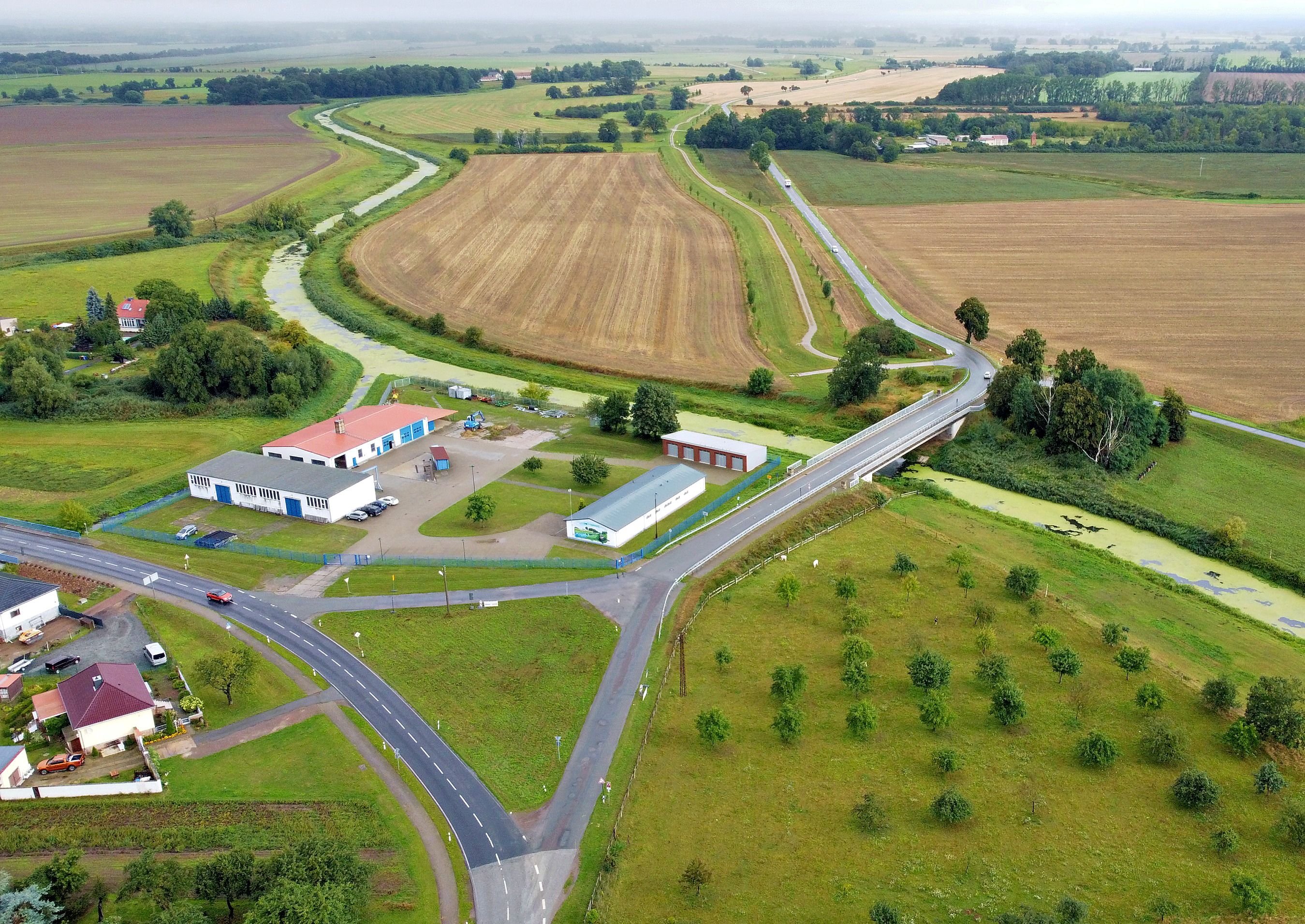 Straßenbau: Kreiselbau In Seehausen Zieht Sich Bis Ins Neue Jahr