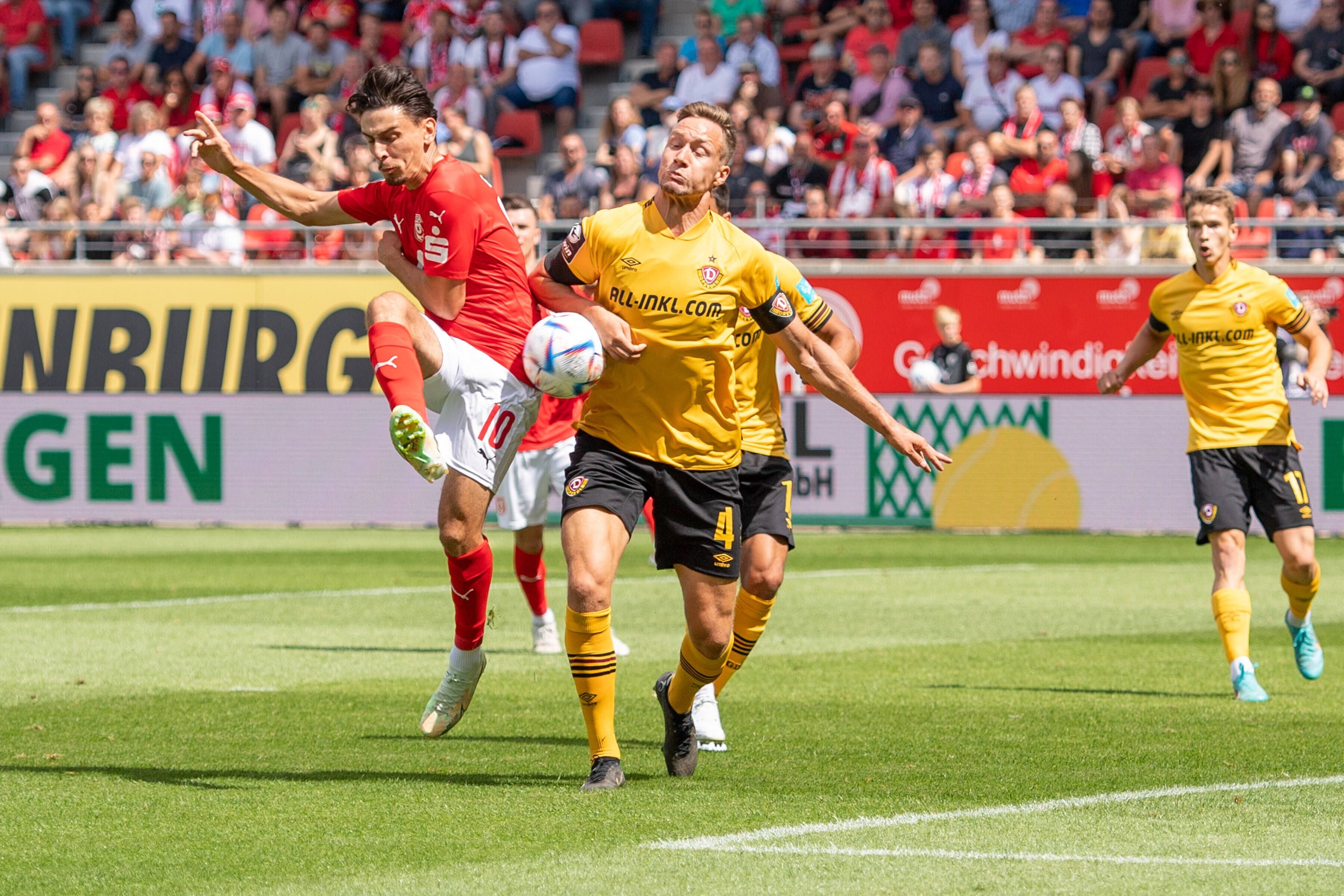 Hallescher FC Verliert Auch Das Derby Gegen Dynamo Dresden