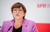 SPD-Bundesvorsitzende Saskia Esken in Kiel.