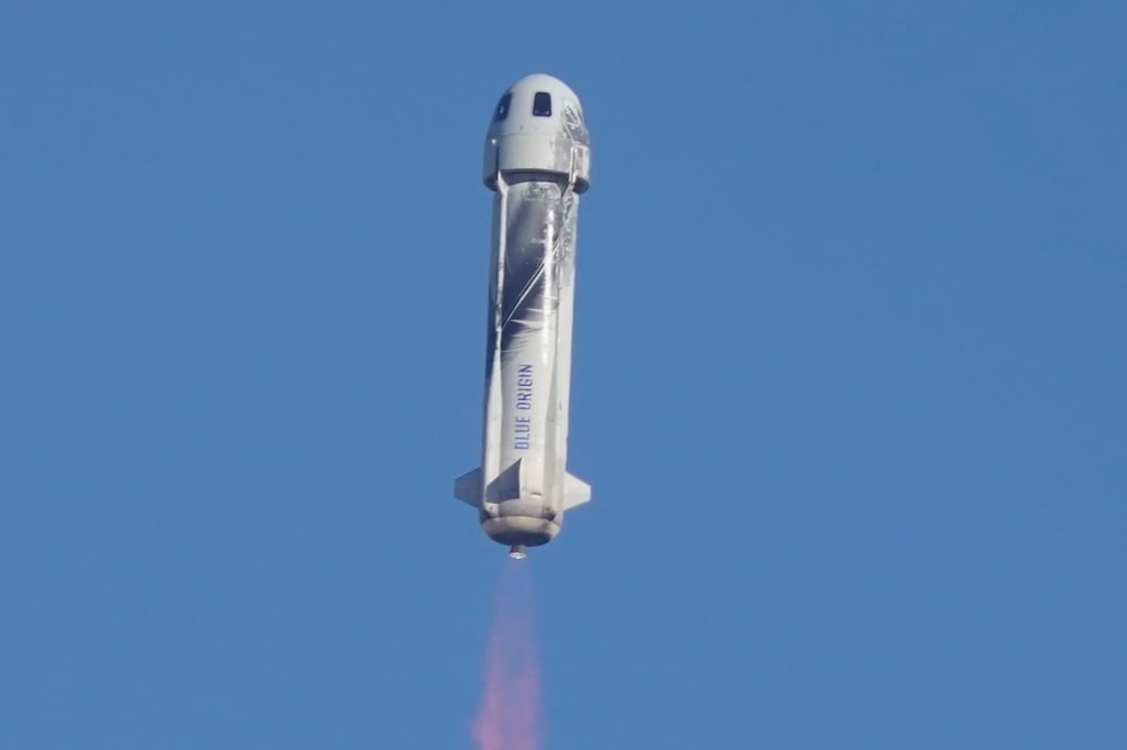 Jeff Bezos schickt mit seiner Raumfahrtfirma erneut Menschen ins All.