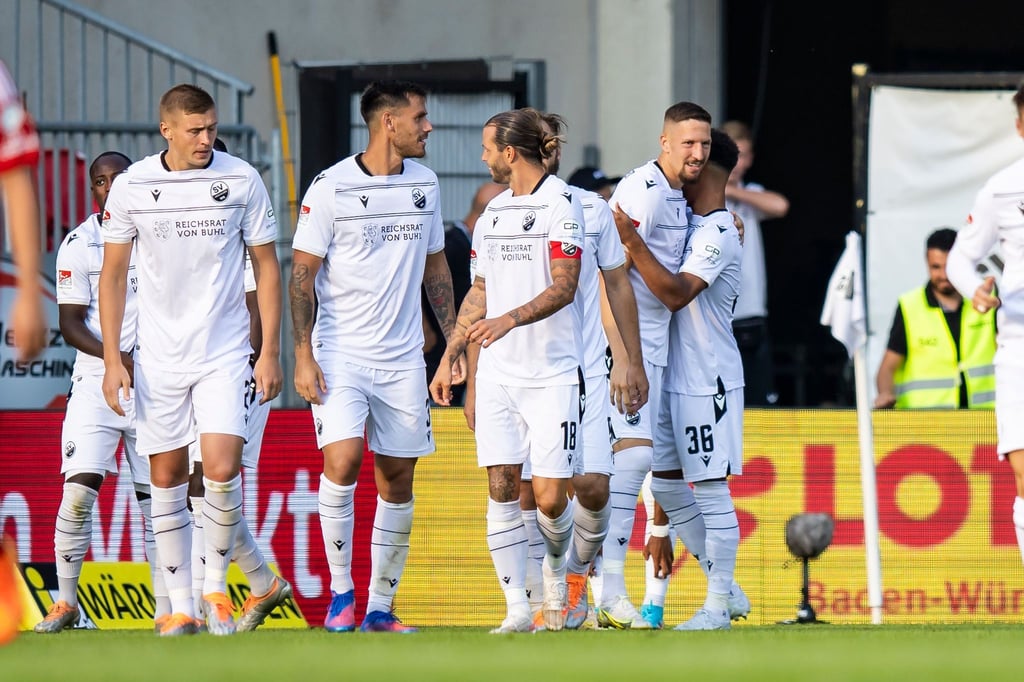 Der SV Sandhausen gewann zuhause gegen Aufstiegsanwärter Fortuna Düsseldorf.