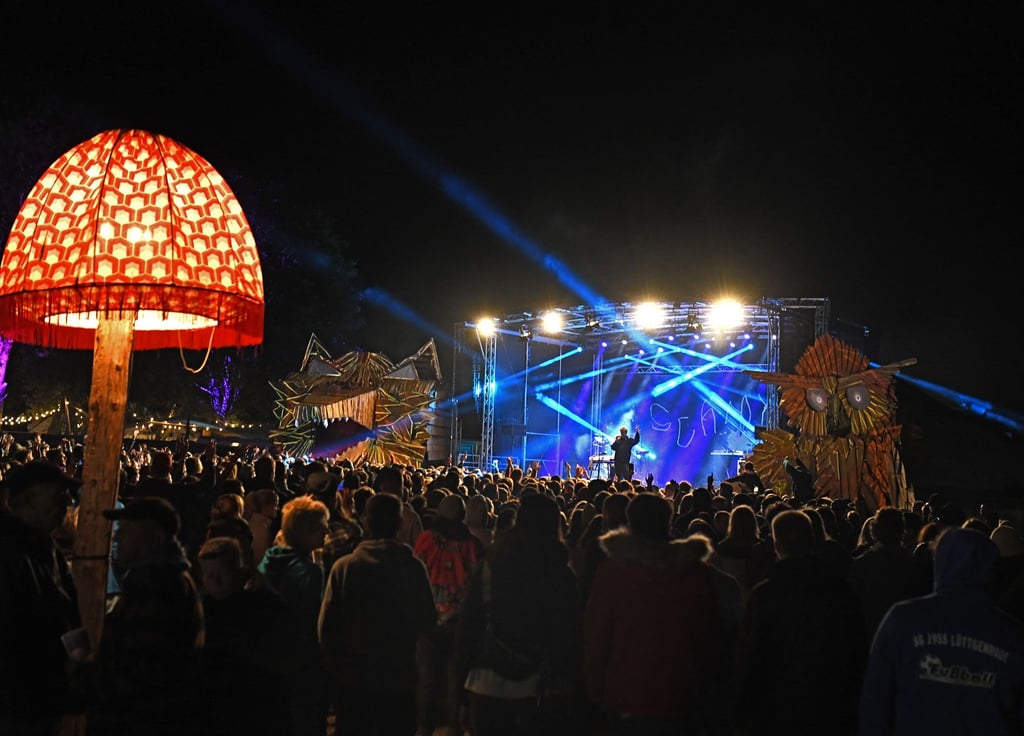 Sänger und Rapper Schmyt - der bürgerlich Julian Paul Schmit heißt - gehörte zu den Publikumslieblingen bei Rocken am Brocken.