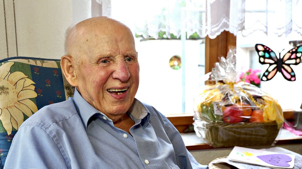 Ilberstedt Fritz Meyer wird 100 Jahre alt Große Feier bei Fritz Meyer