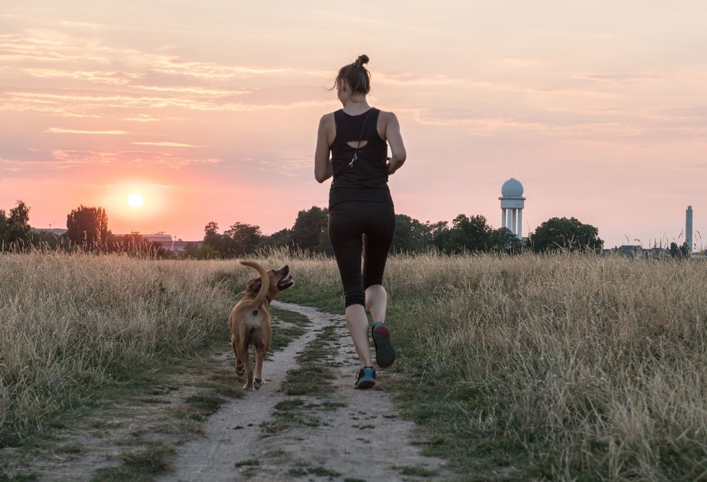 An heißen Tagen verlegt man die Joggingrunde besser in die kühleren Morgen- oder Abendstunden.