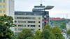 Blick über den Ulrichplatz Magdeburg auf das City Carré. In diesem wurde eine große Bürofläche vermietet. 